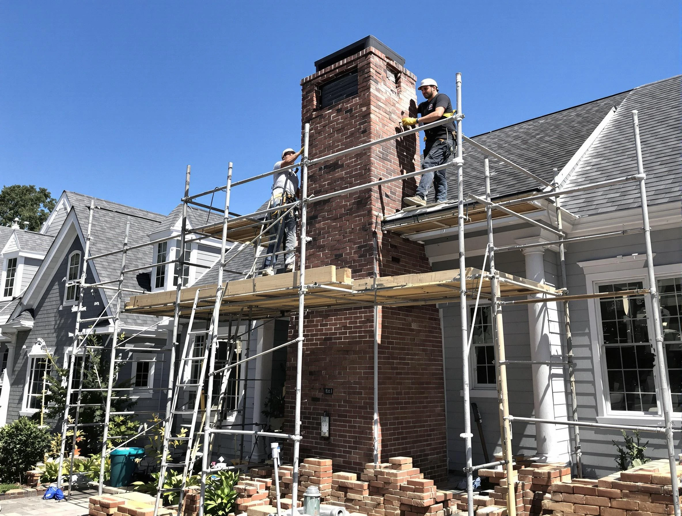 Chimney Rebuilding in Colonial Heights